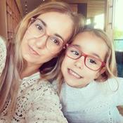 A autora do blog com a filha