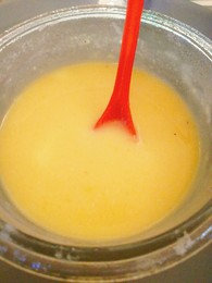 Papinha de milho e arroz